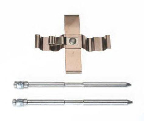 комплект принадлежностей, тормозной суппорт BUDWEG CALIPER 412070