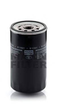 Масляный фильтр MANN-FILTER W 1168/1