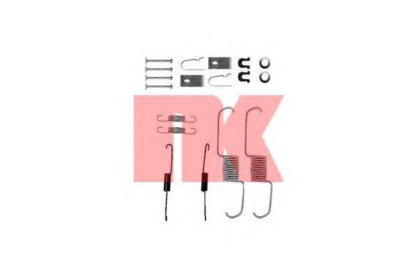 Комплектующие, тормозная колодка NK 7926743