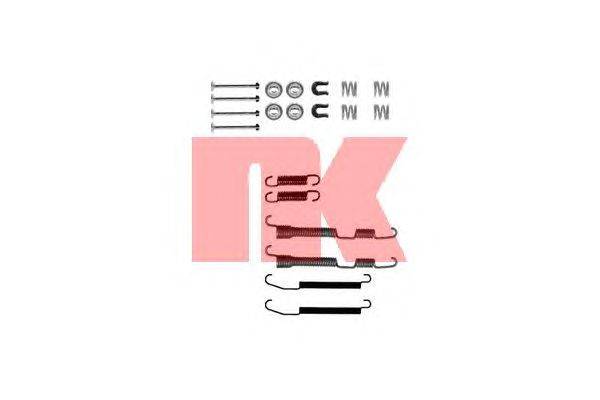 Комплектующие, тормозная колодка NK 7930761