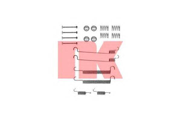 Комплектующие, тормозная колодка NK 7937560