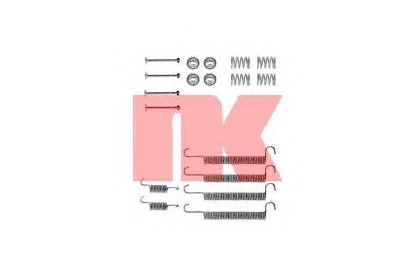 Комплектующие, тормозная колодка NK 7939559