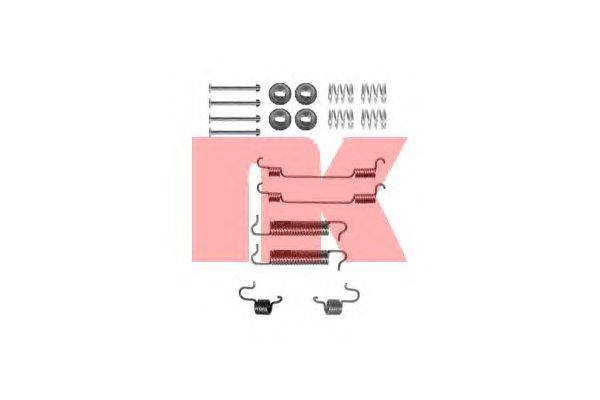 Комплектующие, тормозная колодка NK 7939780