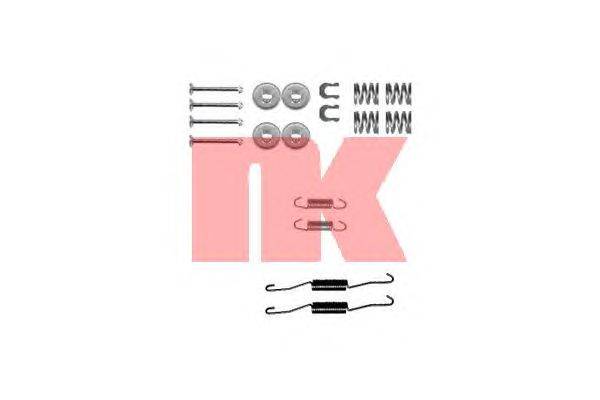 Комплектующие, тормозная колодка NK 7945778