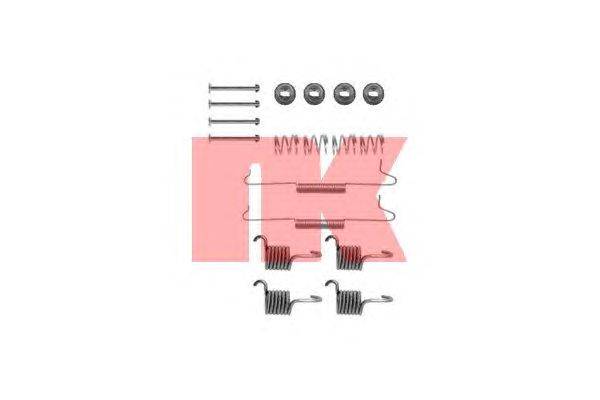 Комплектующие, тормозная колодка NK 7947531