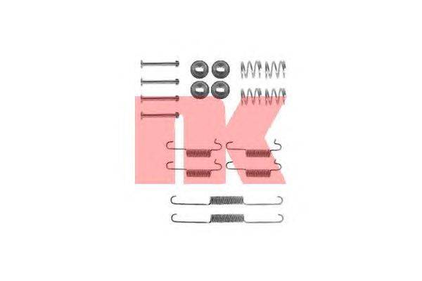 Комплектующие, тормозная колодка NK 7947570