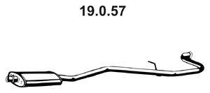 Средний глушитель выхлопных газов EBERSPÄCHER 19.0.57