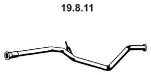 Труба выхлопного газа EBERSPÄCHER 19.8.11