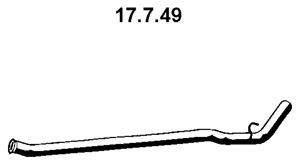 Труба выхлопного газа EBERSPÄCHER 17749