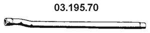 Труба выхлопного газа EBERSPÄCHER 03.195.70