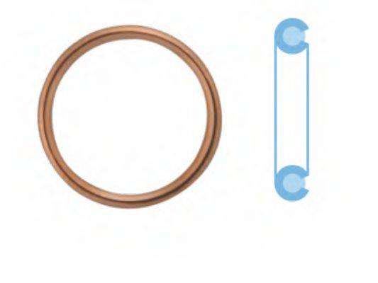 Уплотнительное кольцо, резьбовая пр CORTECO 005709S