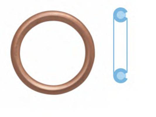 Уплотнительное кольцо, резьбовая пр CORTECO 402116H