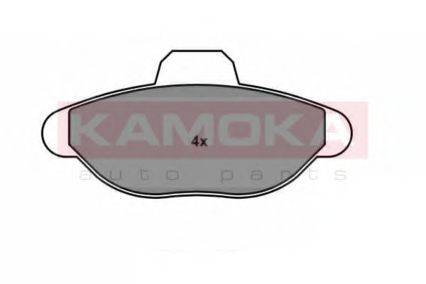 Комплект тормозных колодок, дисковый тормоз KAMOKA 1011498