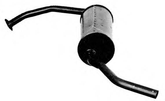 Глушитель выхлопных газов конечный WALKER 08855