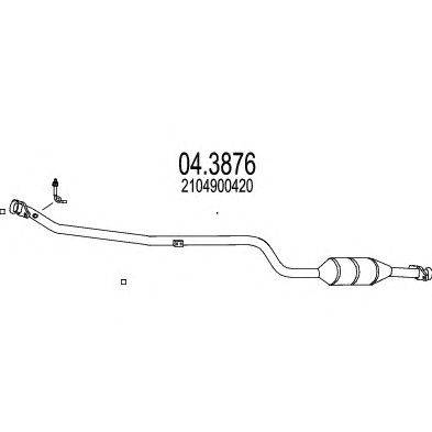 Катализатор MTS 043876