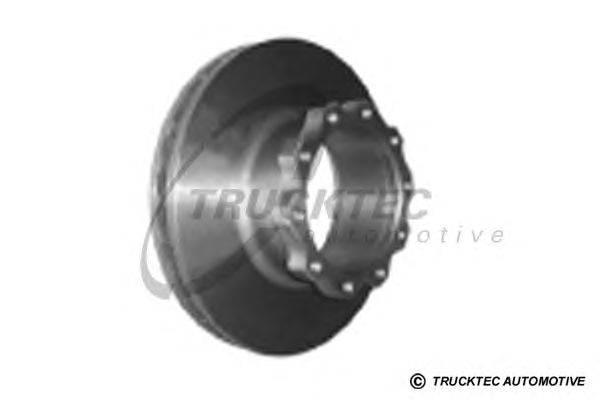 Тормозной диск TRUCKTEC AUTOMOTIVE 0335015