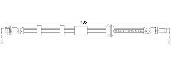 Тормозной шланг REMKAFLEX 5807
