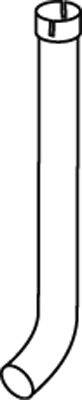 Труба выхлопного газа DINEX 81740