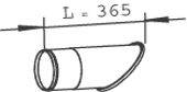 Труба выхлопного газа DINEX 28790