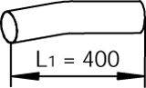 Труба выхлопного газа DINEX 47286