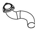 Труба выхлопного газа DINEX 47208