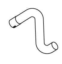 Труба выхлопного газа DINEX 21236