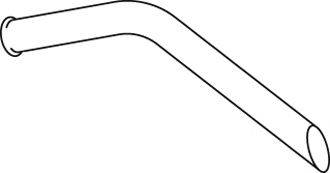 Труба выхлопного газа DINEX 80682