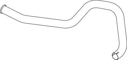 Труба выхлопного газа DINEX 53659