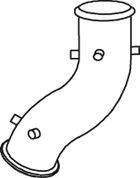 Труба выхлопного газа DINEX 21523