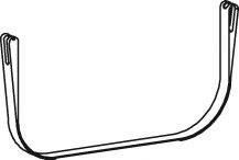 Кронштейн, глушитель DINEX 28906