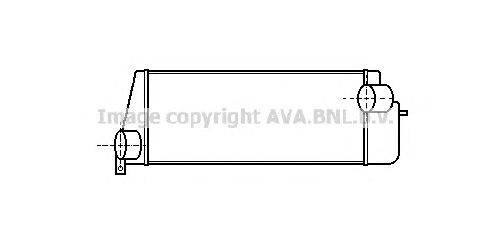 Интеркулер AVA QUALITY COOLING OL4134