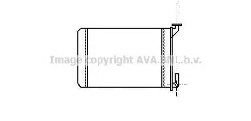 Теплообменник, отопление салона AVA QUALITY COOLING RT6028