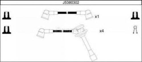 Комплект проводов зажигания NIPPARTS J5380302