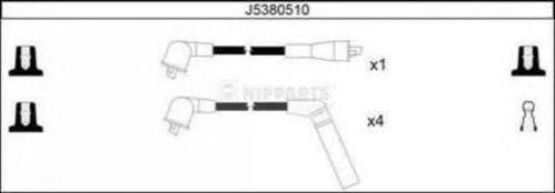 Комплект проводов зажигания NIPPARTS J5380510