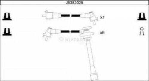 Комплект проводов зажигания NIPPARTS J5382029