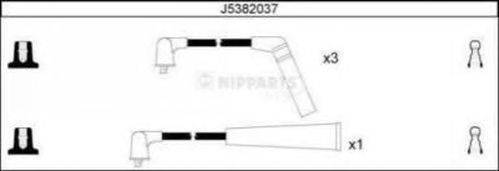 Комплект проводов зажигания NIPPARTS J5382037