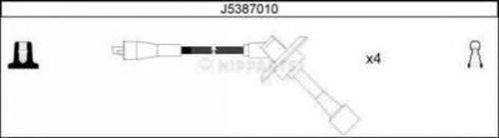 Комплект проводов зажигания NIPPARTS J5387010