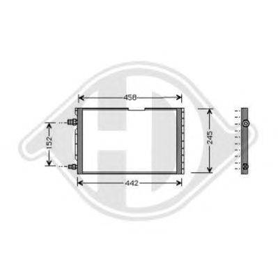 Конденсатор, кондиционер DIEDERICHS 8343200