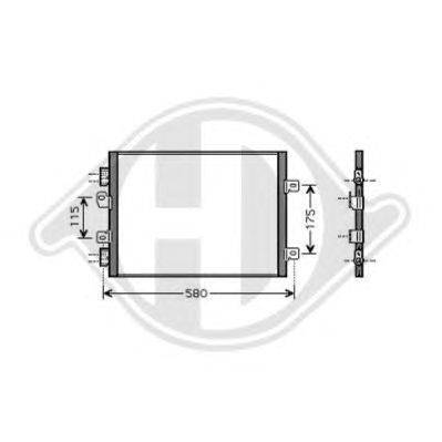 Конденсатор, кондиционер DIEDERICHS 8441361