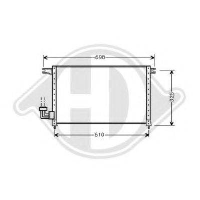 Конденсатор, кондиционер DIEDERICHS 8582200