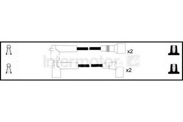 Комплект проводов зажигания STANDARD 76146