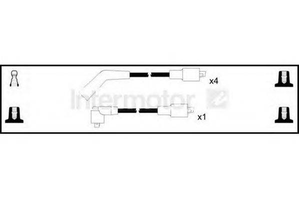 Комплект проводов зажигания STANDARD 76229