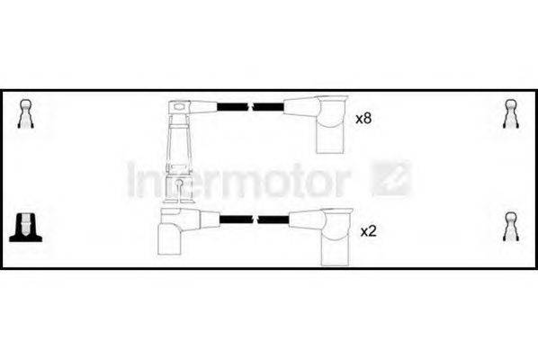 Комплект проводов зажигания STANDARD 76263