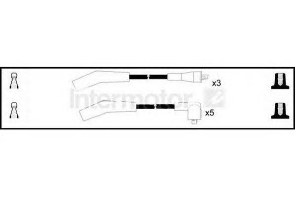 Комплект проводов зажигания STANDARD 73817