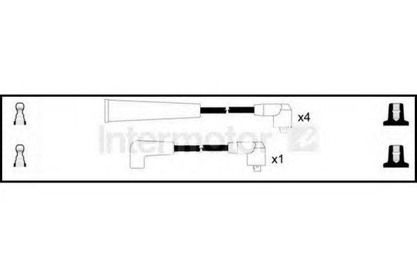 Комплект проводов зажигания STANDARD 73518