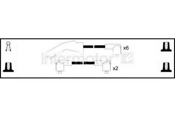 Комплект проводов зажигания STANDARD 83079