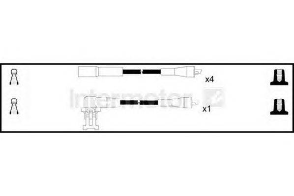 Комплект проводов зажигания STANDARD 73750