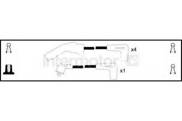 Комплект проводов зажигания STANDARD 83705