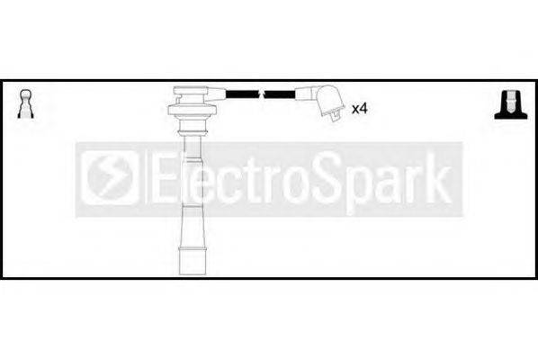 Комплект проводов зажигания STANDARD OEK367