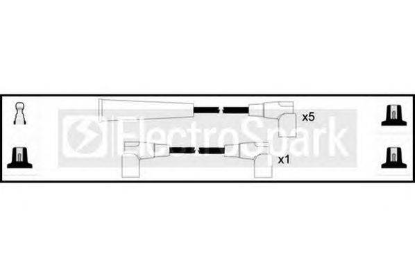 Комплект проводов зажигания STANDARD OEK072